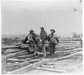 Three Confederate Prisoners, Gettysburg, Pennsylvania